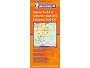 Michelin Map 553 Regional. Suisse Sud Est Schweiz Sud Ost Svizzera Sud Est