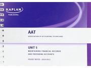 Unit 5 Maintaining Financial Records and Preparing Accounts Unit 5 AAT Pocket Notes