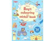 Boys Colouring and Sticker Book First Colouring Sticker Book