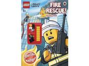 Lego City Fire Rescue! Activity Book with Lego Figurine