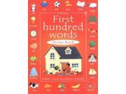 First 100 Words in English Sticker Book Usborne First Hundred Words Sticker Books