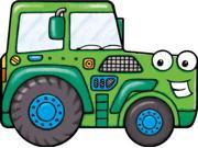 Tractor Vehicle Shaped