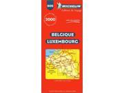 Belgium Luxembourg 2000 Michelin Maps