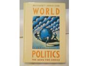 World Politics The Menu for Choice
