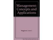 Management Concepts and Applications