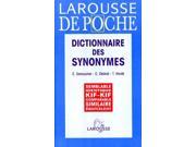 Larousse De Poche Dictionnaire DES Synonymes