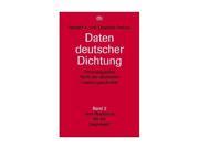 Daten Deutscher Dichtung 2