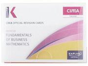 C03 Fundamentals of Business Mathematics Revision Cards Cima Revision Cards