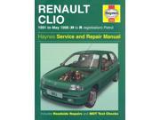 Renault Clio Petrol Service and Repair Manual ; 1991 to May 1998 Haynes Service and Repair Manuals
