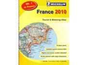 France 2010 atlas A4 Spiral Michelin Tourist and Motoring Atlases