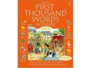 First 1000 Words Pack Spanish First Thousand Words Usborne First Thousand Words