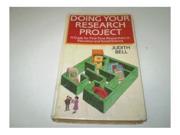 Doing Your Research Project A Guide for First time Researchers in Education and Social Science 1st Edition