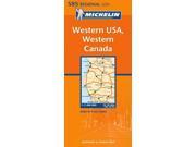Western USA Western Canada Michelin Regional Maps