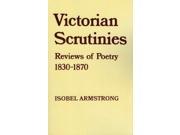 Victorian Scrutinies Reviews of Poetry 1830 1870 Reviews of Poetry 1830 70
