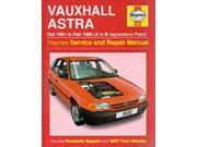 Vauxhall Astra 1991 98 Service and Repair Manual Haynes Service and Repair Manuals