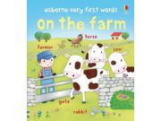 Very First Words On the Farm Usborne Very First Words
