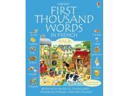 First 1000 Words Pack French First Thousand Words Usborne First Thousand Words