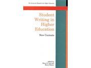 Student Writing in Higher Education New Contexts