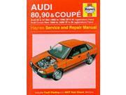 Audi 80 90 and Coupe 1986 90 Service and Repair Manual Haynes Service and Repair Manuals