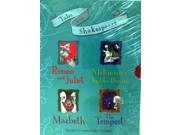 Tales from Shakespeare retold in modern day English Four Book Gift Box Set Romeo and Juliet Midsummer Night s Dream Macbeth Tempest
