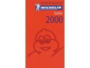 Michelin Red Guide 2000 Italia Michelin Red Hotel Restaurant Guides