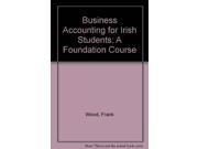 Business Accounting for Irish Students A Foundation Course