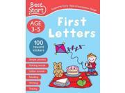 Best Start Pre School Workbook Ages 3 5 First Letters Supports Early Years Foundation Stage