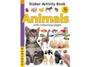 Animals with Colouring Pages Sticker Activity Book
