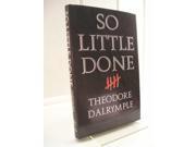 So Little Done The Testament of a Serial Killer