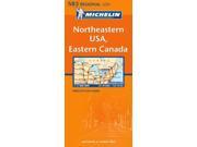 Northeastern USA Eastern Canada Michelin Regional Maps