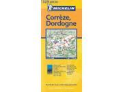 Correze Dordogne 2003 Michelin Local Maps