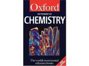 A Dictionary of Chemistry Oxford Paperback Reference