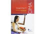 CIMA P7 2006 Financial Accounting and Tax Principles Study Text