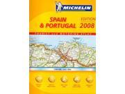 MOT Atlas Spain Portugal A4 spiral Michelin Tourist Motoring Atlases Michelin Tourist and Motoring Atlases