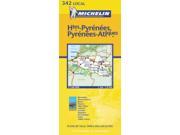 Hautes Pyrenees Pyrenees Atlantique 2003 Michelin Local Maps
