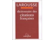 Dictionnaires De Langage Larousse Dictionnaire DES Citations Francaises Références Larousse. Langue française