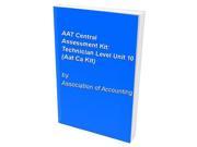 AAT Central Assessment Kit Technician Level Unit 10 Aat Ca Kit