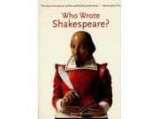 Who Wrote Shakespeare?