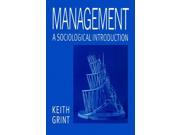 Management A Sociological Introduction