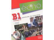 Echo Nouvelle Version Livre De L Eleve Portfolio CD MP3 B1.2