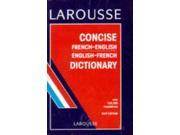 Larousse Concise French English English French Dictionary