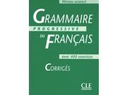 Grammaire Progressive Du Francais Corriges Niveau Avance