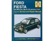 Ford Fiesta Feb. 1989 to Oct. 1995 F to N Registration Petrol Haynes Service and Repair Manual