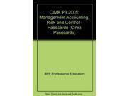 CIMA P3 2005 Management Accounting Risk and Control Passcards Cima Passcards
