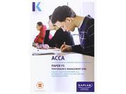 F5 Performance Management Exam Kit Acca Exam Kits Paperback