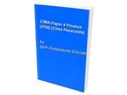 CIMA Paper 4 Finance IFIN Cima Passcards