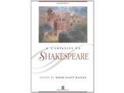 Companion Shakespeare Blackwell Companions to Literature and Culture