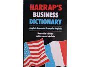 Harrap s Business French English Dictionary Dictionnaire Anglais Francais