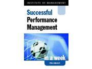 Performance Management in a Week IAW