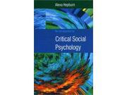 An Introduction to Critical Social Psychology